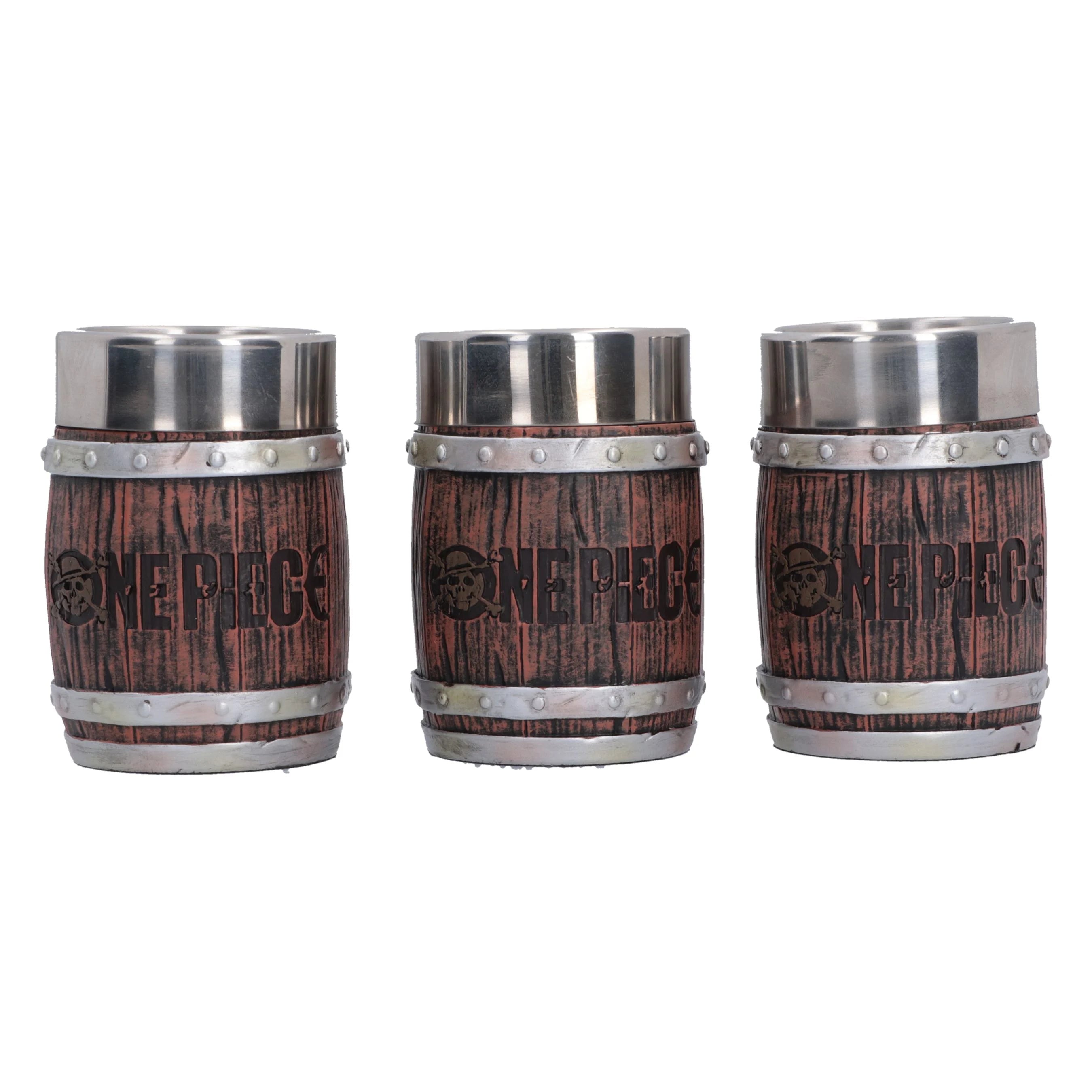 ONE PIECE - Barrel - Set of 3 Shot Glasses