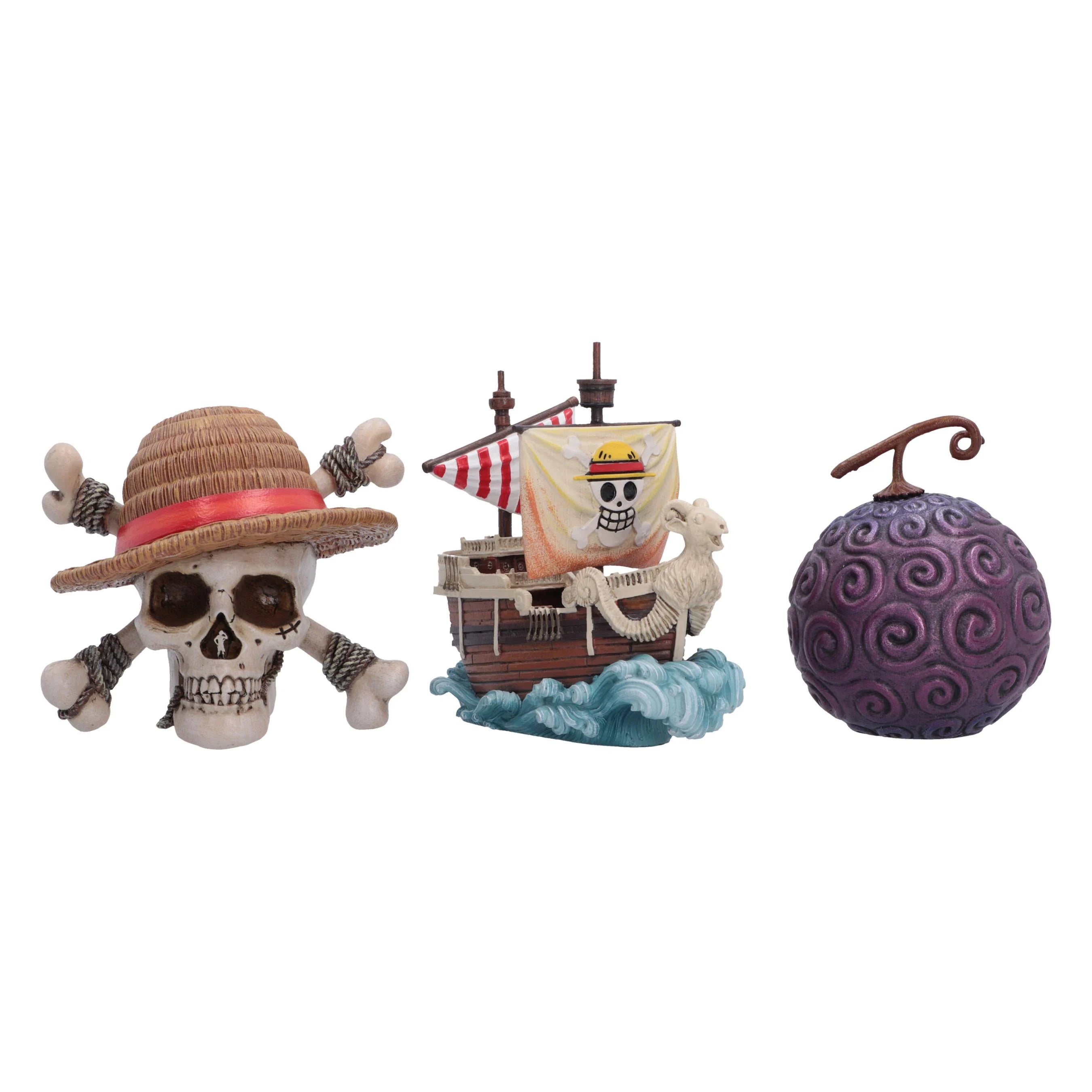 ONE PIECE - First Voyage - 3 Statue set