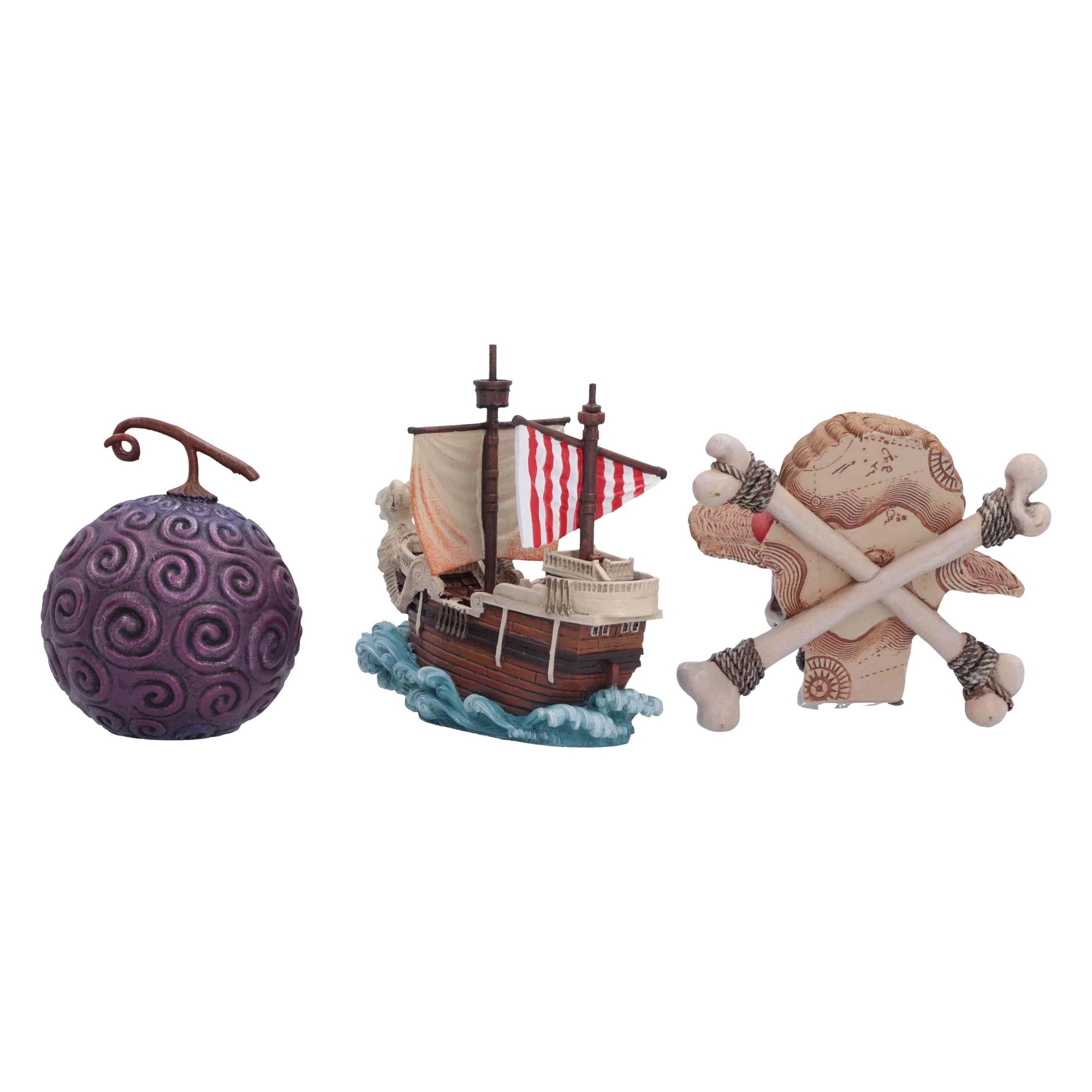 ONE PIECE - First Voyage - 3 Statue set