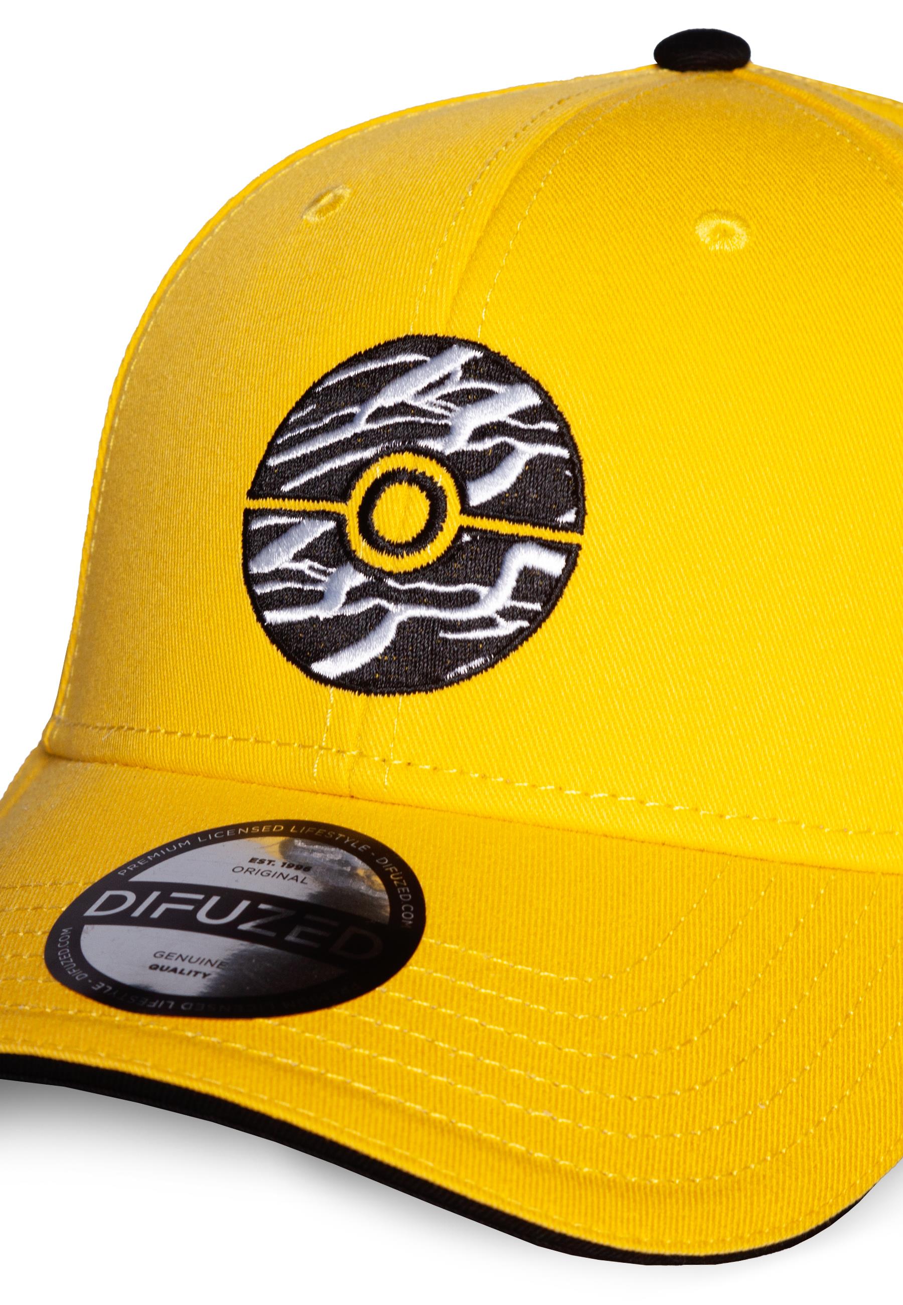 POKEMON - Yellow Pokeball - Adjustable Cap