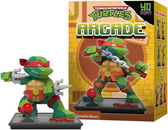 TEENAGE MUTANT NINJA TURTLES - Arcade - Display 6 Figures