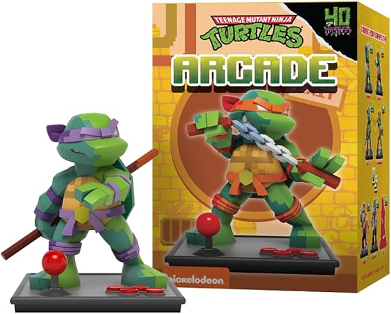 TEENAGE MUTANT NINJA TURTLES - Arcade - Display 6 Figures