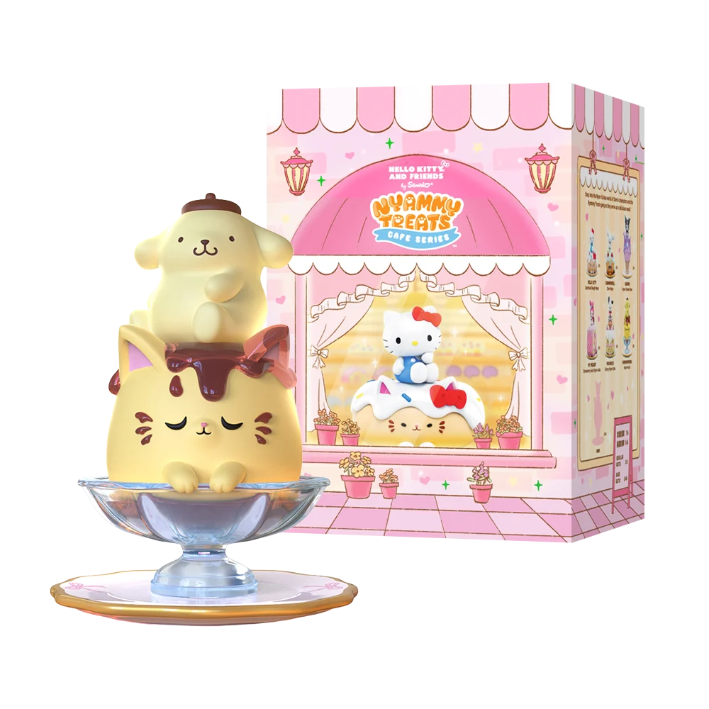 SANRIO - Nyammy Treats Sanrio Cafe Series - Display 6 Fig.