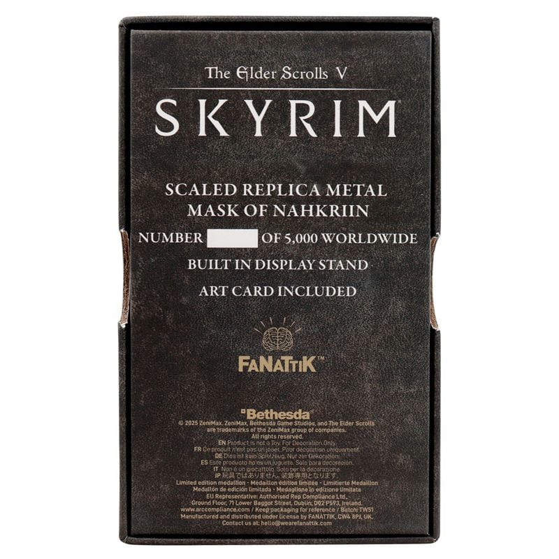 SKYRIM - Nahkriin Dragon Priest Mask - Replica Limited Edition
