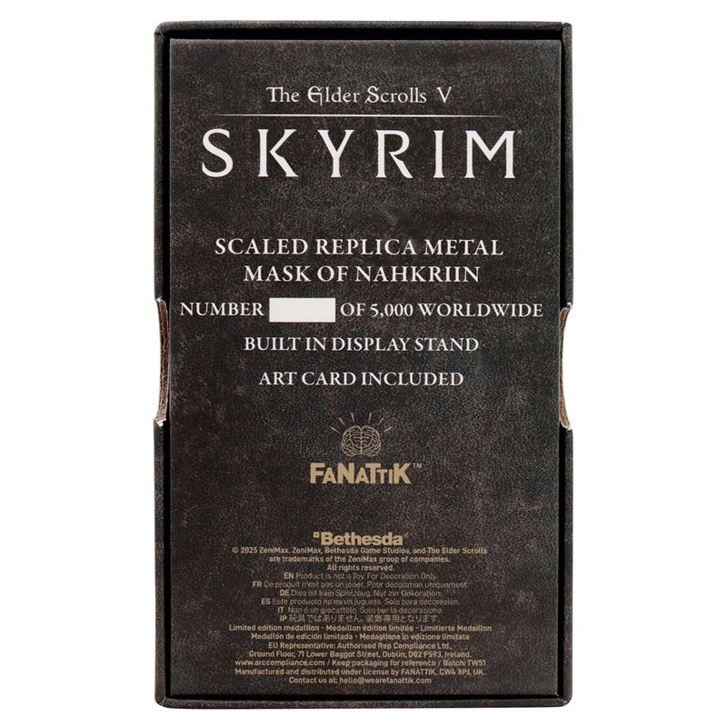 SKYRIM - Nahkriin Dragon Priest Mask - Replica Limited Edition