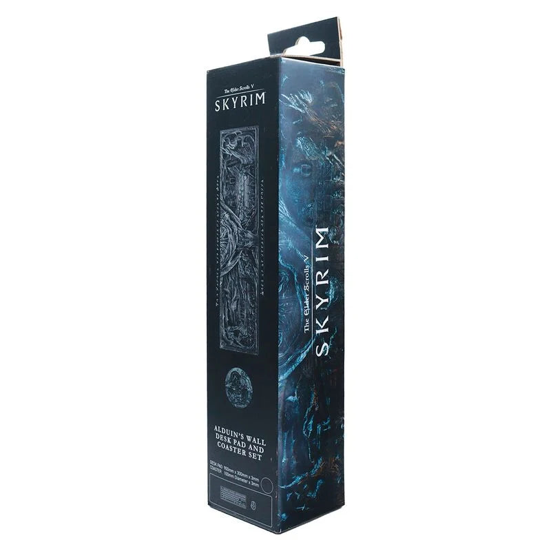 THE ELDER SCROLLS V SKYRIM - XL Desktop Mat + 1 Coaster
