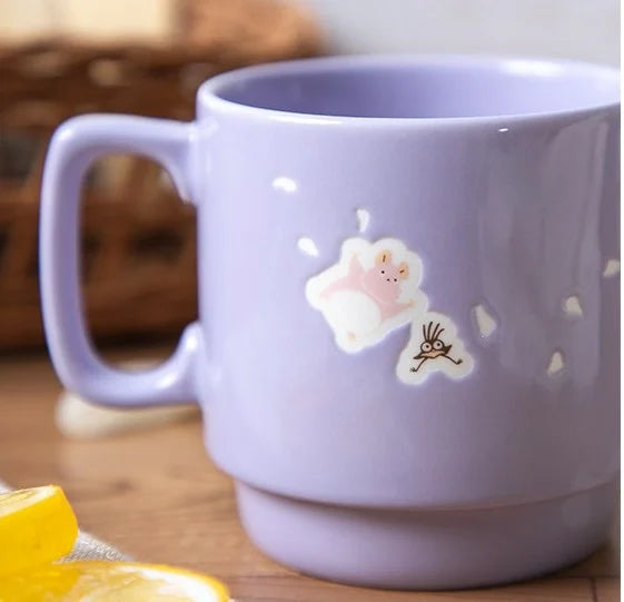 SPIRITED AWAY - Chihiro & Haku - Embossed colour mug