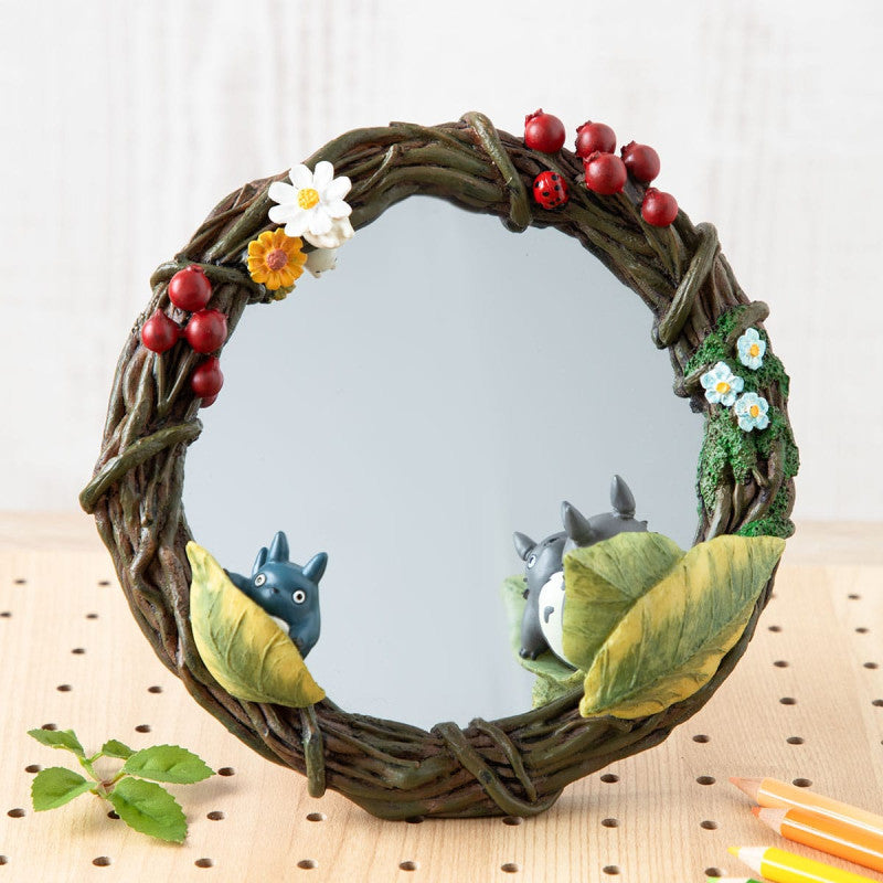 MY NEIGHBOR TOTORO - Flower garland - Mirror 6x19x18cm