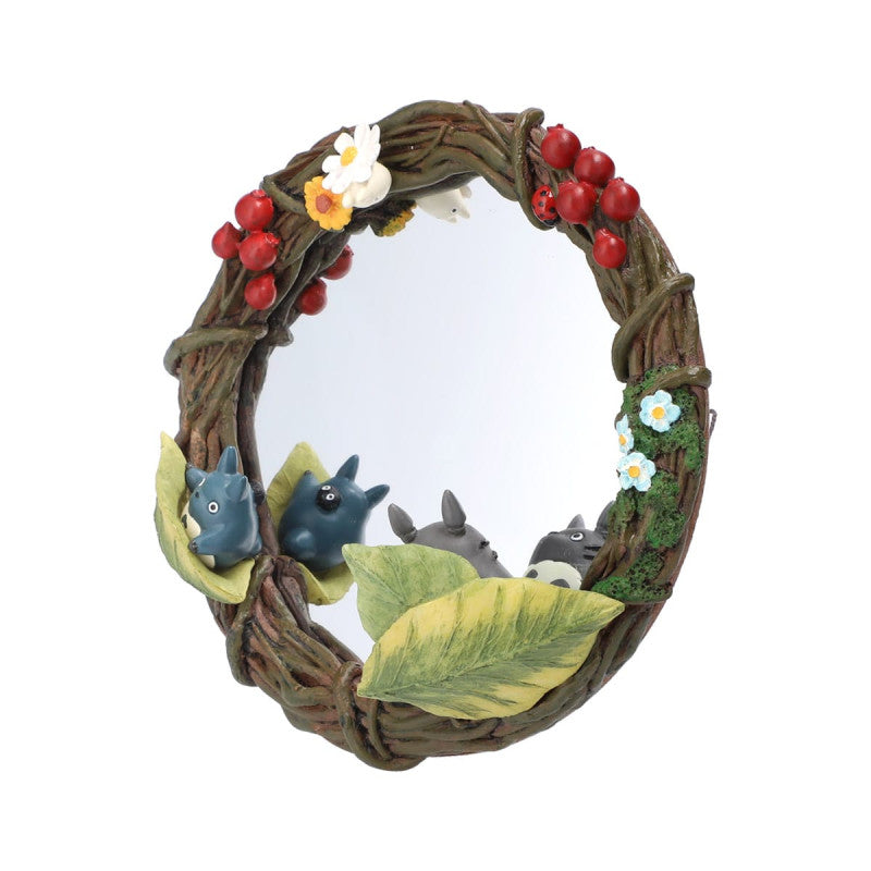 MY NEIGHBOR TOTORO - Flower garland - Mirror 6x19x18cm