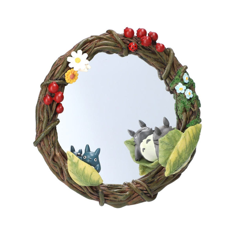 MY NEIGHBOR TOTORO - Flower garland - Mirror 6x19x18cm