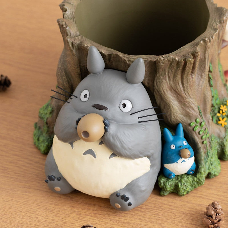 MY NEIGHBOR TOTORO - Totoro tree trunk - Planter Diorama 17.5cm