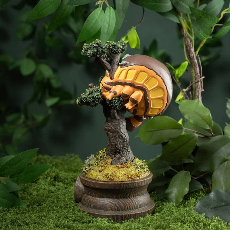 MY NEIGHBOR TOTORO - Mei, Satsuki et Catbus - Diorama Clock