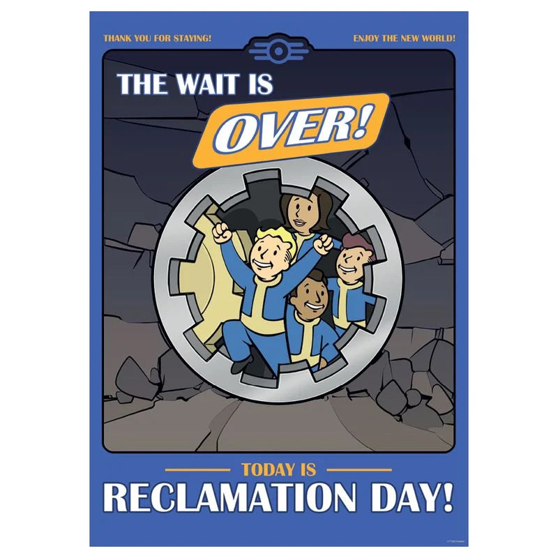 FALLOUT - Reclamation Day - Art Print - Limited Edition