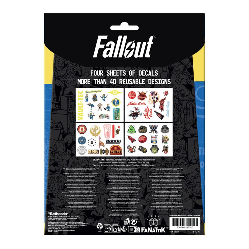 FALLOUT - Set of tech decals