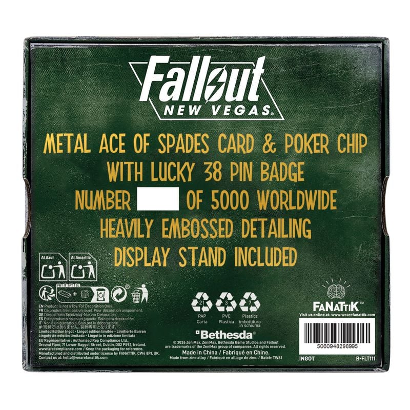 FALLOUT NEW VEGAS - Lucky 38 - Limited Editon Replica