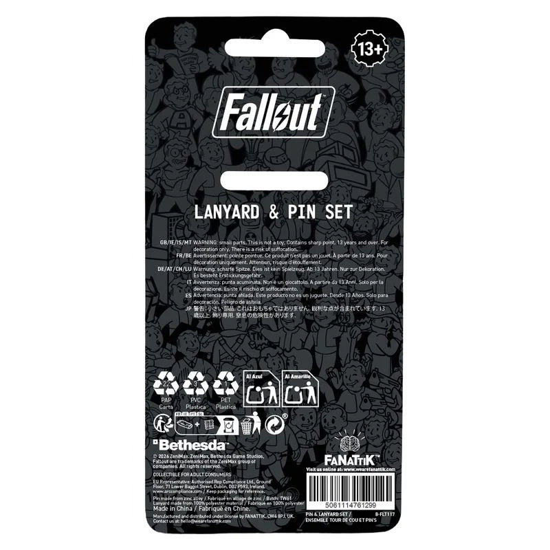 FALLOUT - Vault-Tec Overseer - Lanyard & Limited Edition Pin's