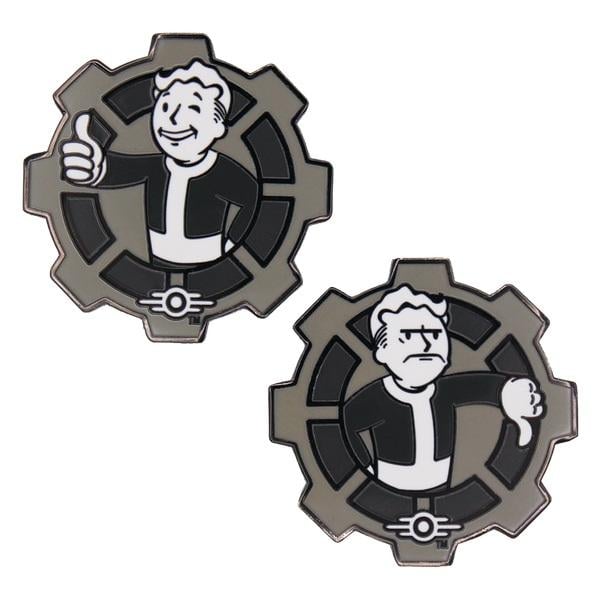 FALLOUT - Decision Coin (White & Black) - Limited Edition Coin