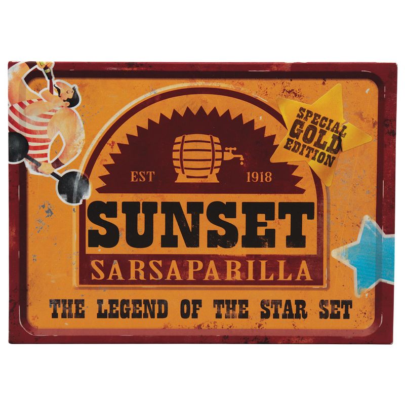 FALLOUT -Sunset Sarsaparilla Legend of the star set -Gold coloured Ed.