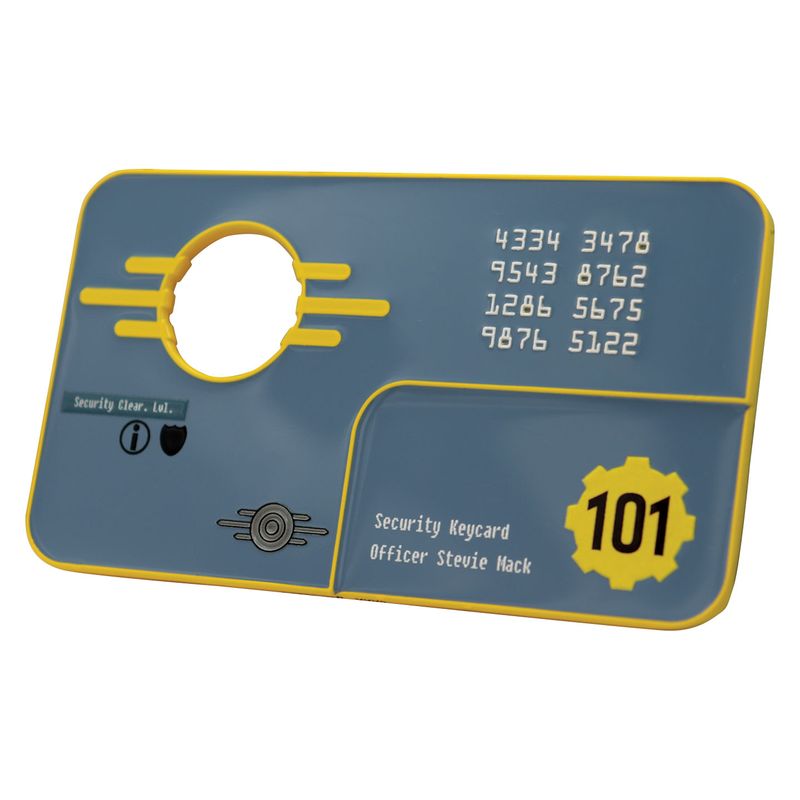 FALLOUT 3 - Vault 101 Security Keycard - Replica Limited Edition