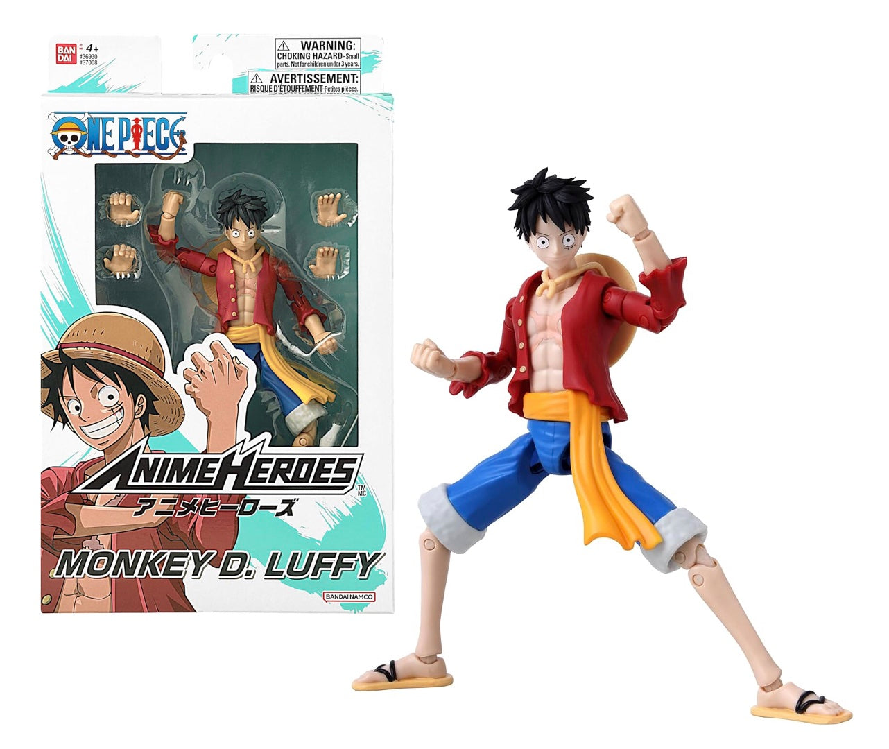 ONE PIECE - Monkey D. Luffy "Refresh" - Figure Anime Heroes 17cm