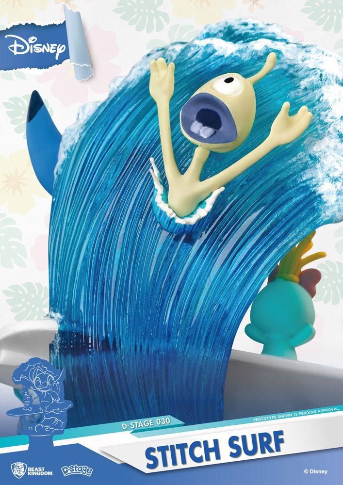 DISNEY - Stitch Surf - Diorama D-Stage Summer Series 15cm