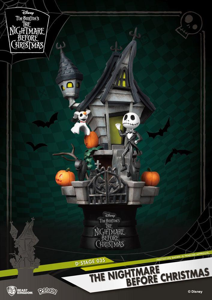 NBX - Jack's Haunted House Diorama - 15cm