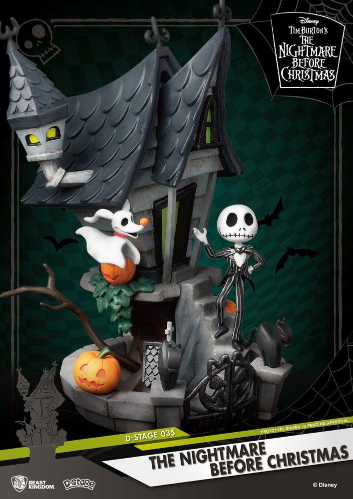 NBX - Jack's Haunted House Diorama - 15cm