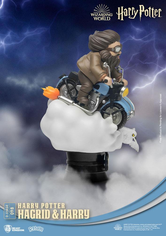 HARRY POTTER - Hagrid & Harry - Statue D-Stage New Ver. 15cm