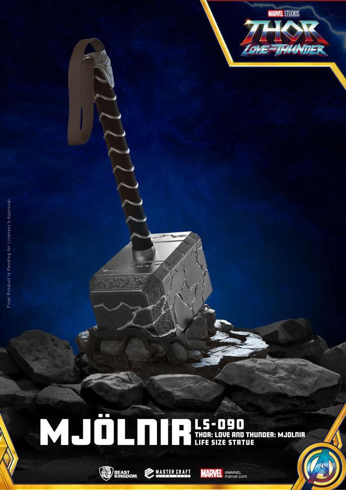 THOR : LOVE AND THUNDER - Mjolnir - Statue 53cm