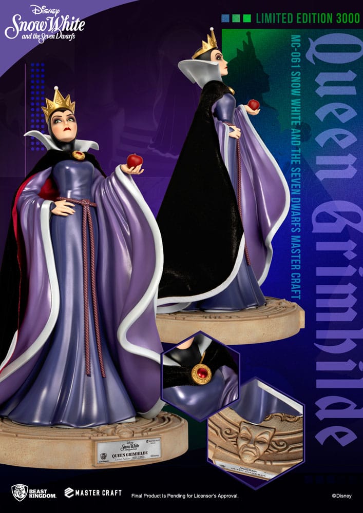 SNWO WHITE - Queen Grimhilde - Statue Master Craft 41cm