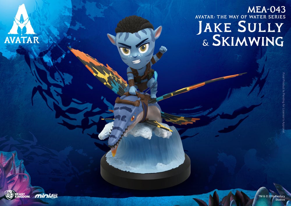 AVATAR THE WAY OF WATER - Jake Sully - Figure Mini Egg Attack 8cm