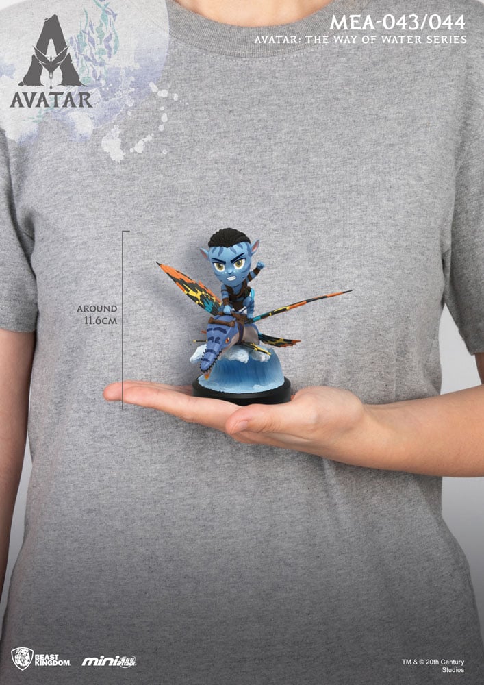 AVATAR THE WAY OF WATER - Jake Sully - Figure Mini Egg Attack 8cm