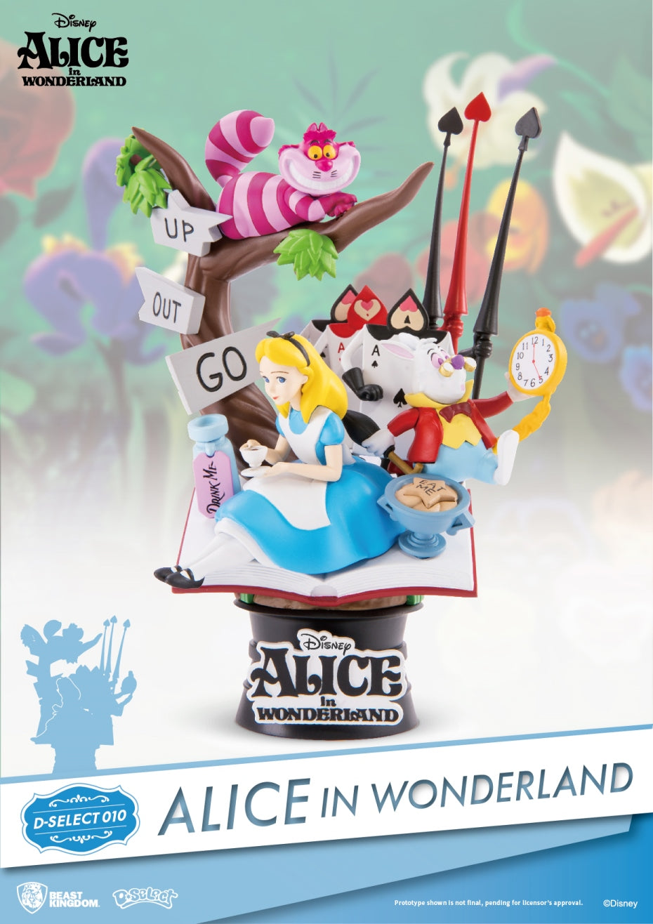 ALICE - D-Select - Alice in Wonderland Diorama - 18cm