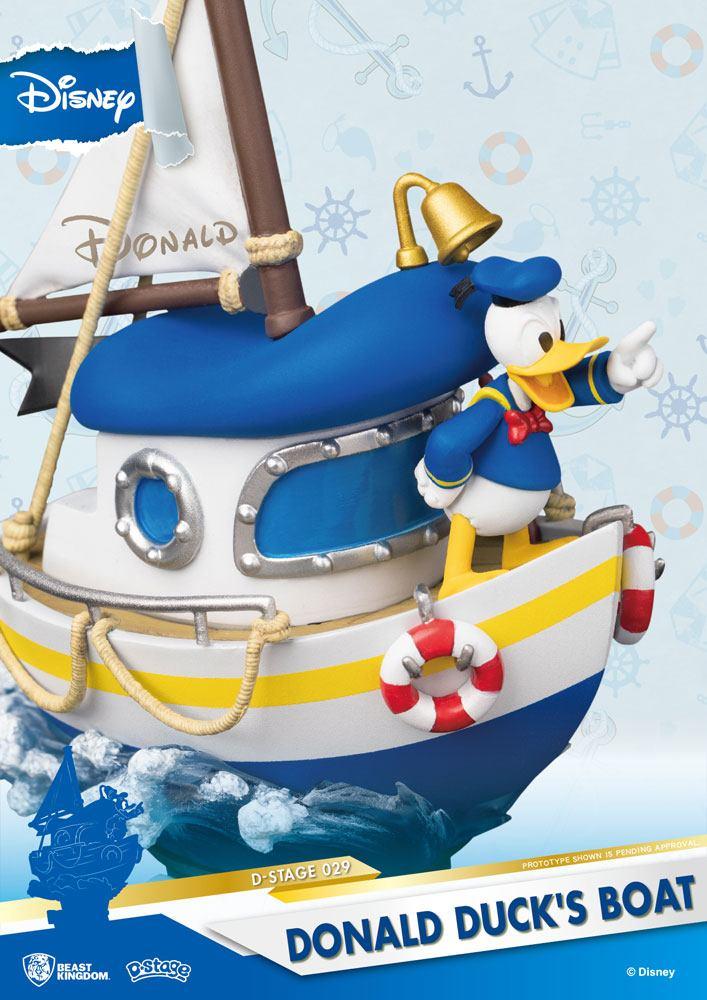 DISNEY - Donald Duck's Boat - Diorama D-Stage 15cm