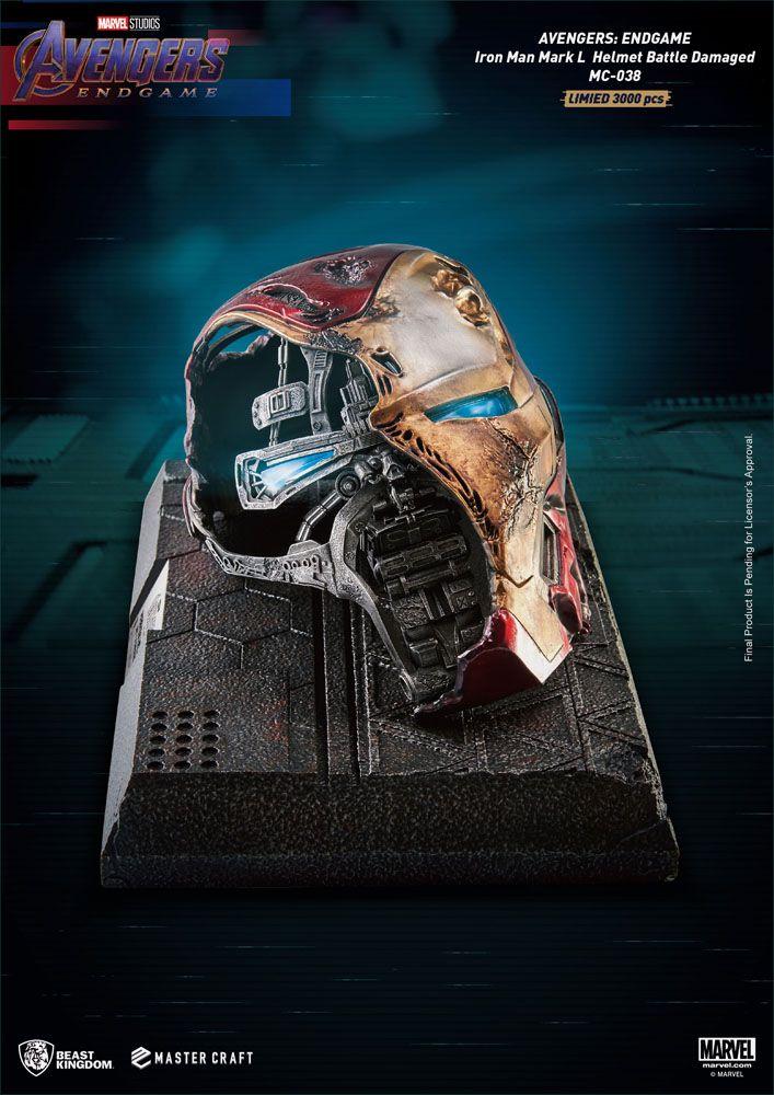 MARVEL - Iron Mark 50 Battle Damaged - Statue '22x39x25cm'