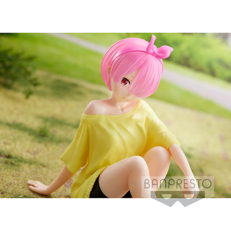 RE:ZERO - Ram - Relax Time - Figurine 14cm