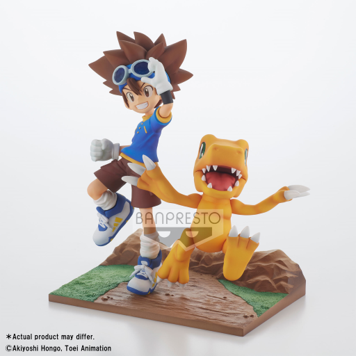 DIGIMON - Taichi & Agumon - Figure DXF-Adventure Archives 15cm