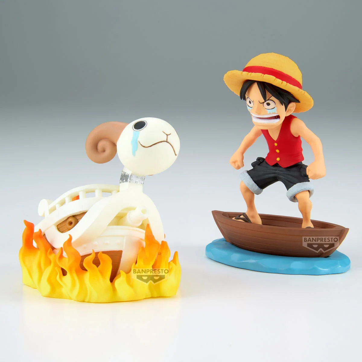 ONE PIECE - Luffy & Going Merry - WCF Log Stories Figure 8cm