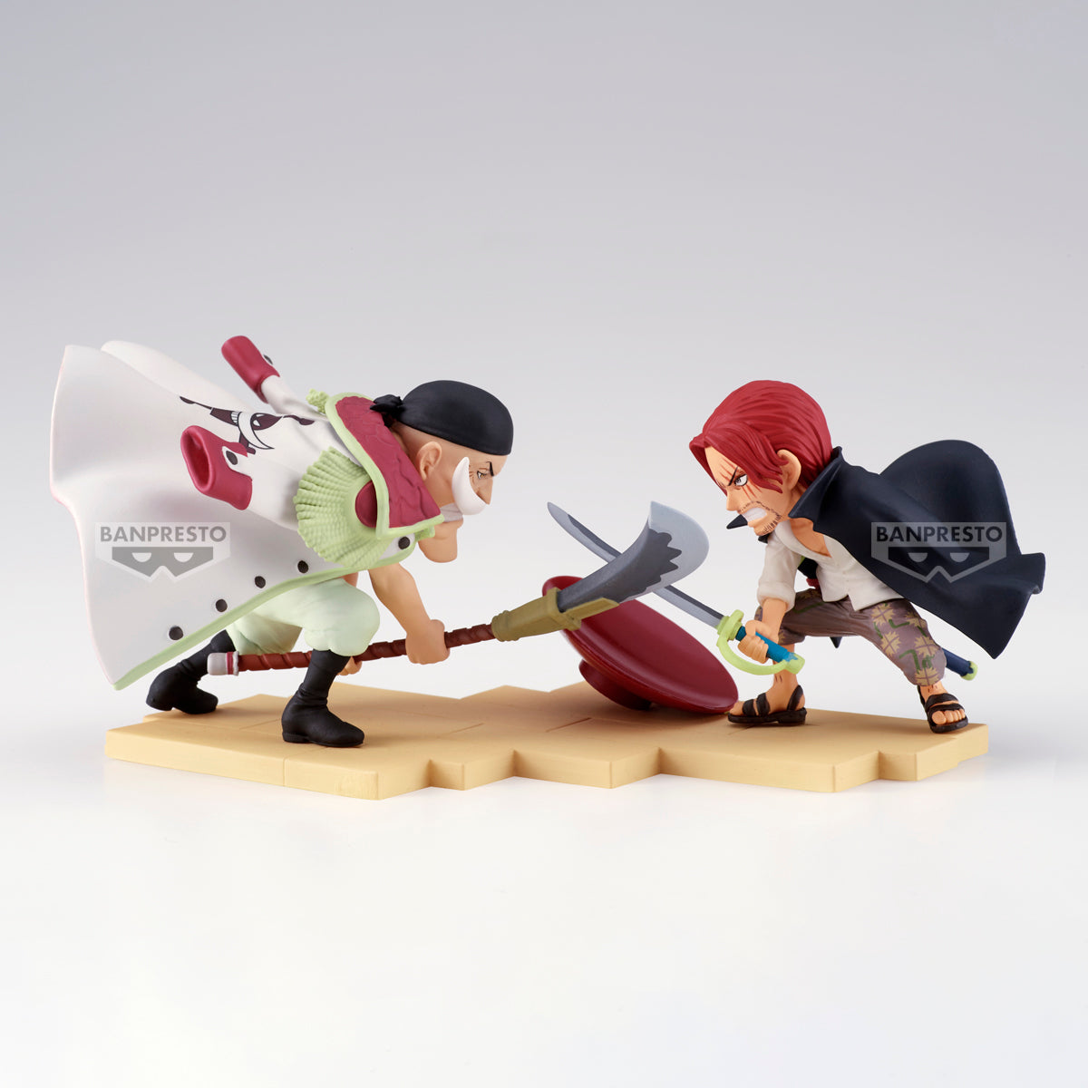 ONE PIECE - Edward Newgate VS Shanks - Figure WCF Log Stories 13cm
