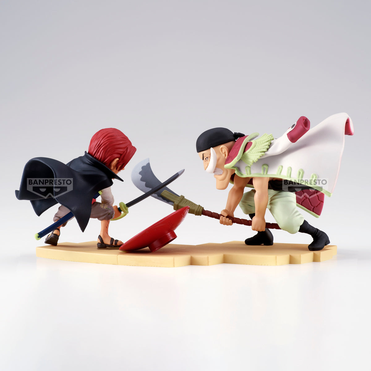 ONE PIECE - Edward Newgate VS Shanks - Figure WCF Log Stories 13cm