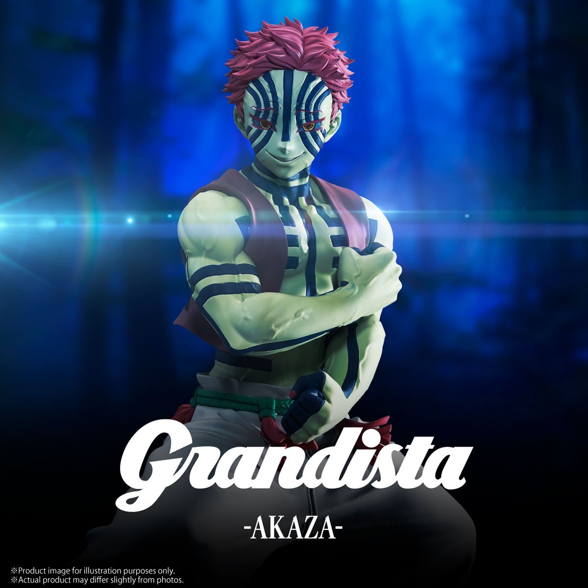 DEMON SLAYER - Akaza - Figure Grandista 22cm