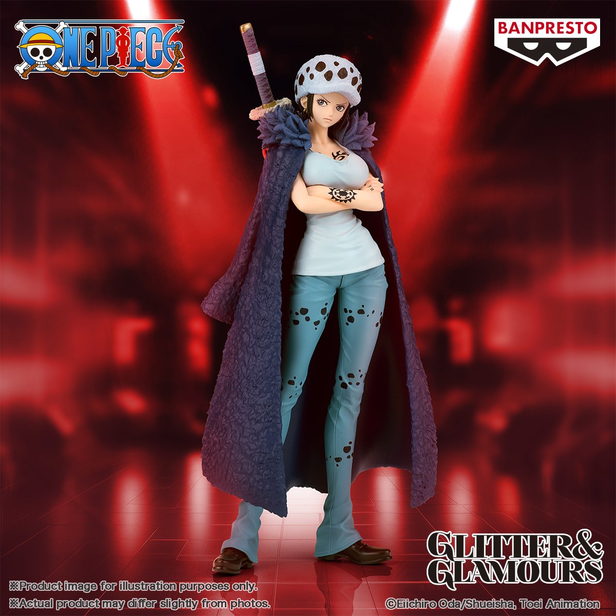 ONE PIECE - Trafalgar Law - Figure Glitter & Glamours 23cm
