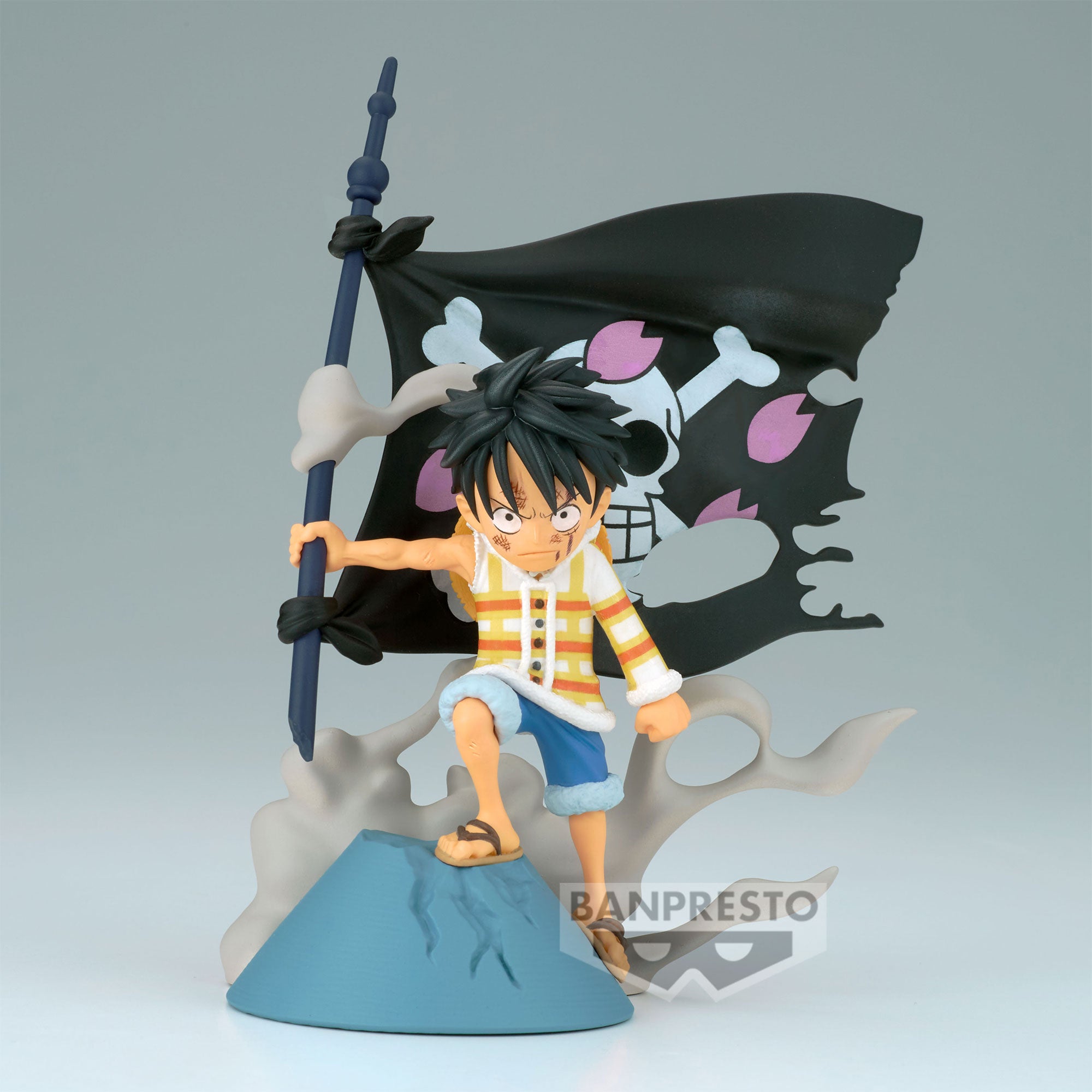 ONE PIECE - Monkey D. Luffy - Figure WCF-Log Stories 8cm