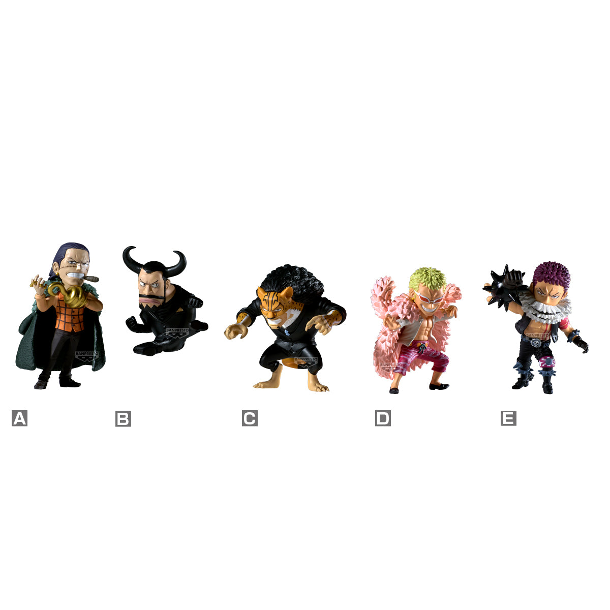 ONE PIECE - WCF Rival - Assortiments 12 Figurine 7cm