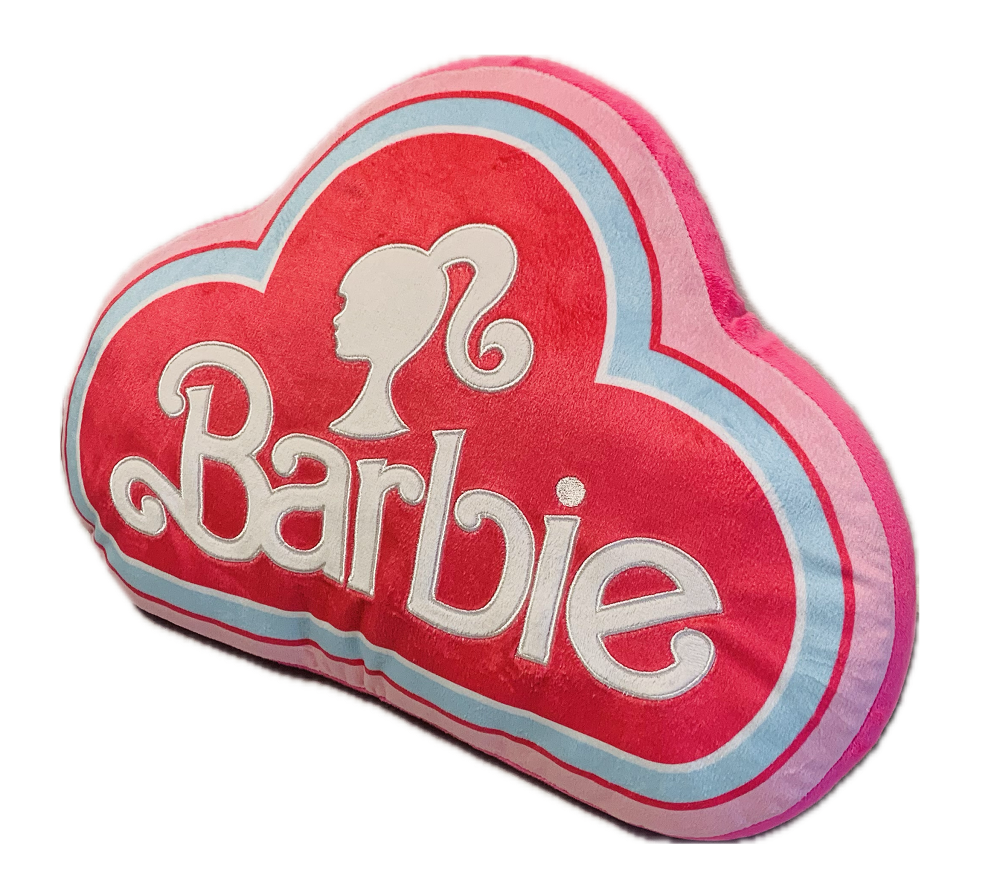 BARBIE - Logo - Velboa 3D Cushion - 40cm