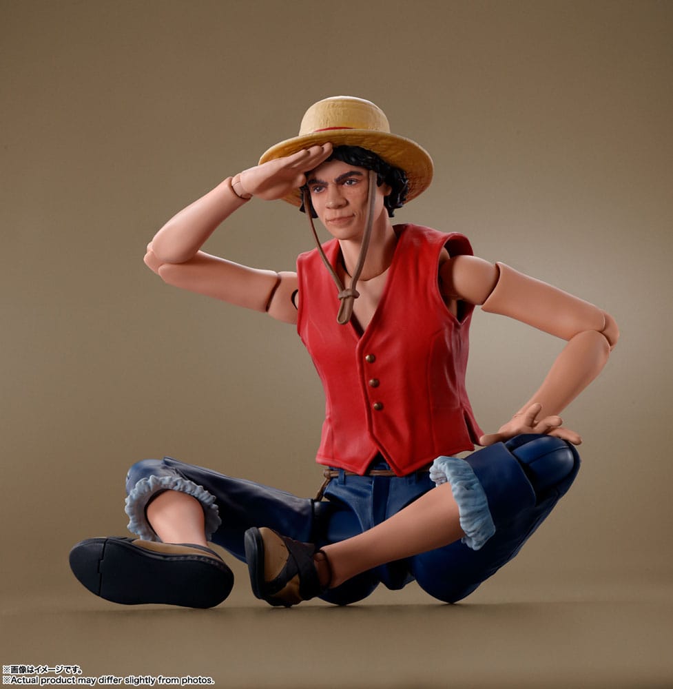 ONE PIECE NETFLIX - Monkey D.Luffy - Figure S.H. Figuarts 14cm
