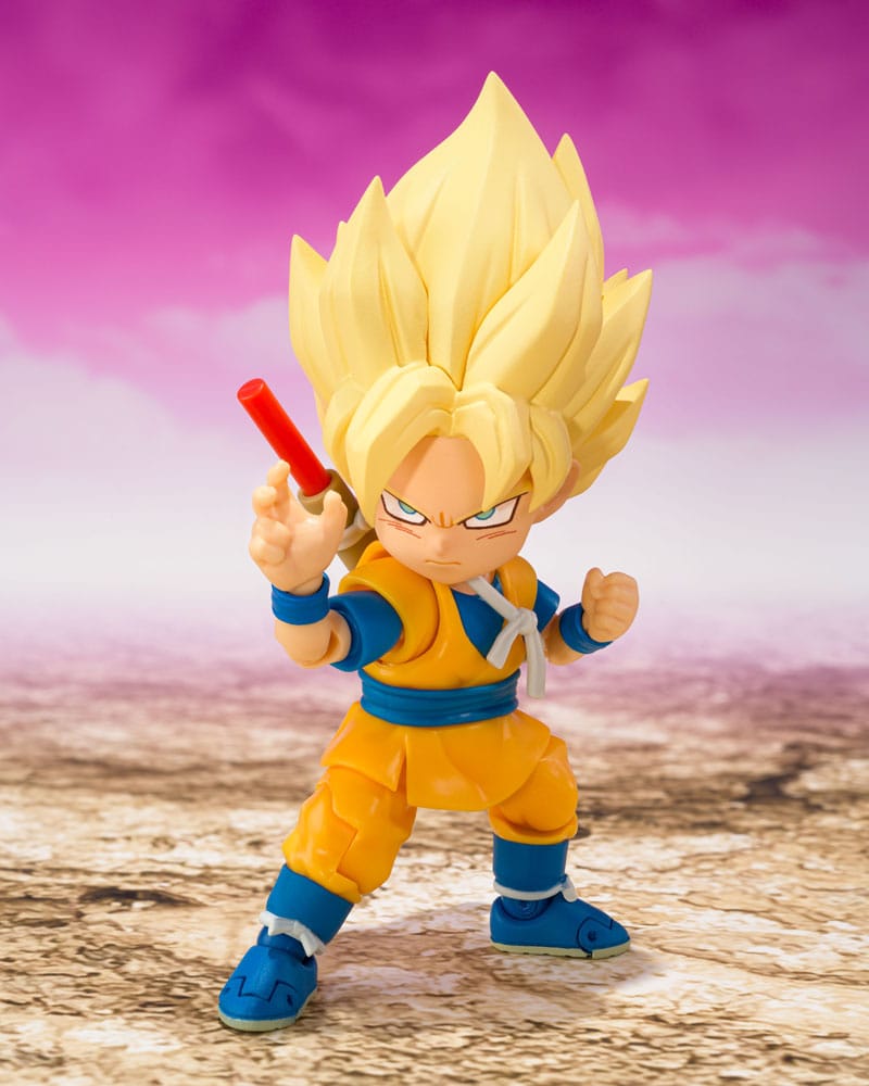 DRAGON BALL DAIMA - Super Saiyan Mini Son Goku -Fig. S.H. Figuarts 7cm