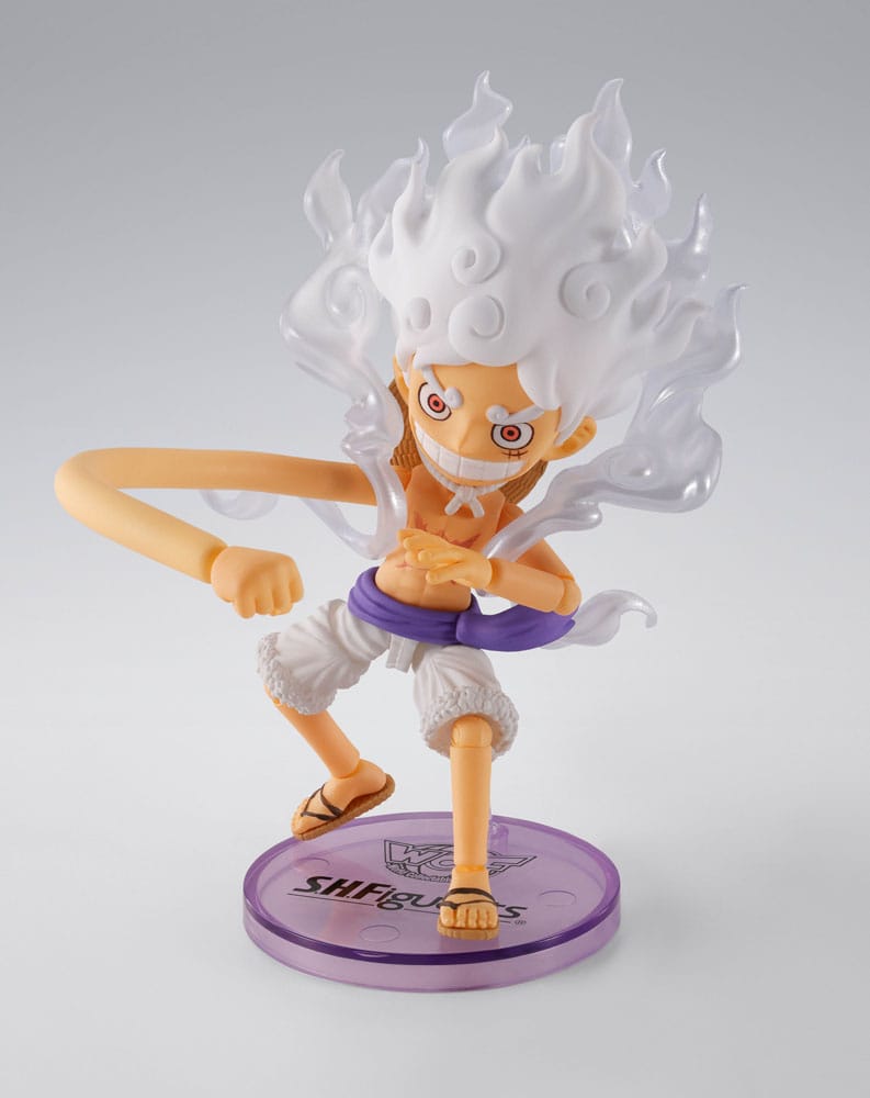 ONE PIECE - Luffy Gear 5 - Figure WCF X S.H. Figuarts 8cm