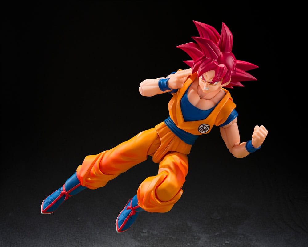 DRAGON BALL SUPER - SSG Son Goku "God Aura" - Fig. S.H. Figuarts 15cm