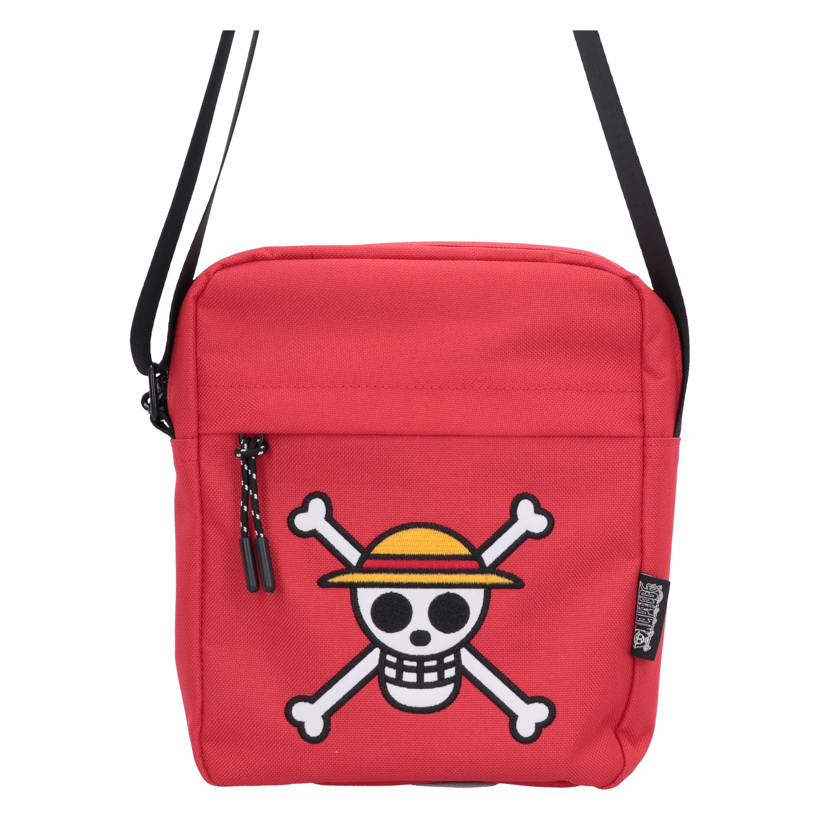 ONE PIECE - Luffy Jolly Roger - Red Crossbody bag